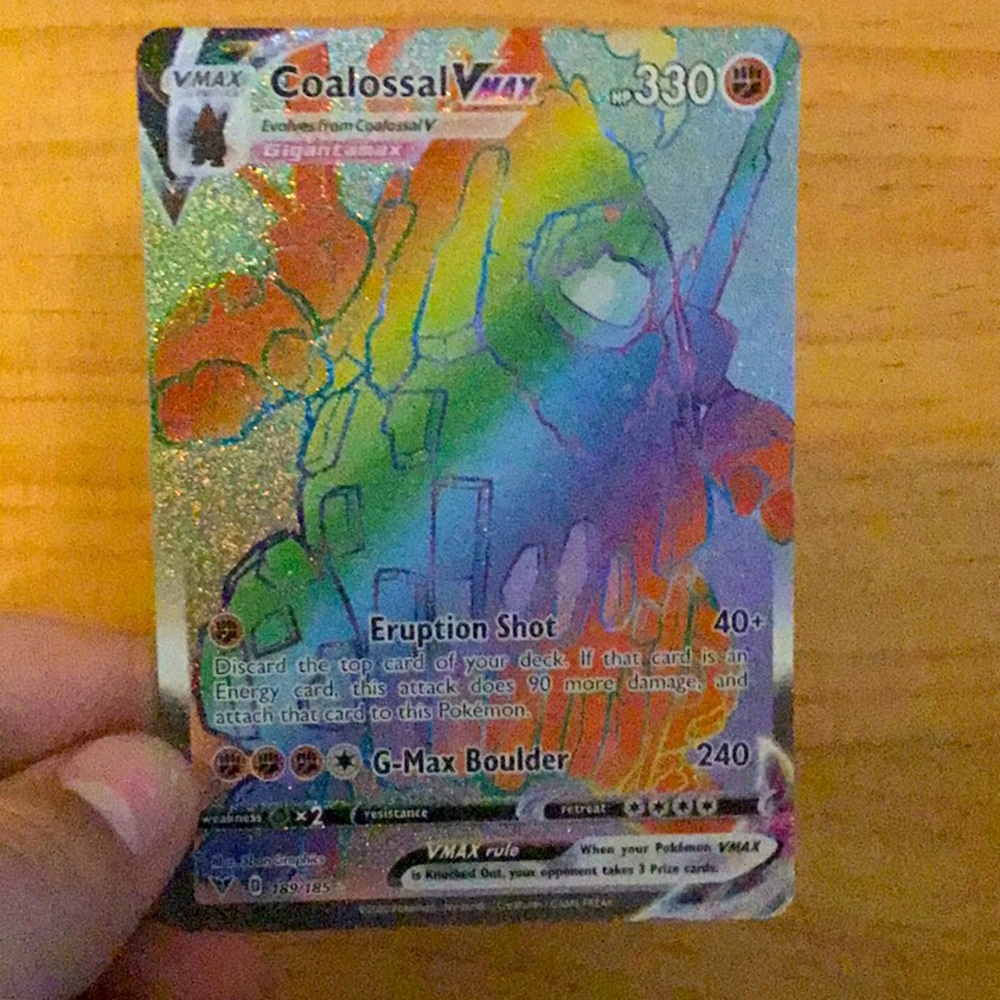Coalossal V max  189/185